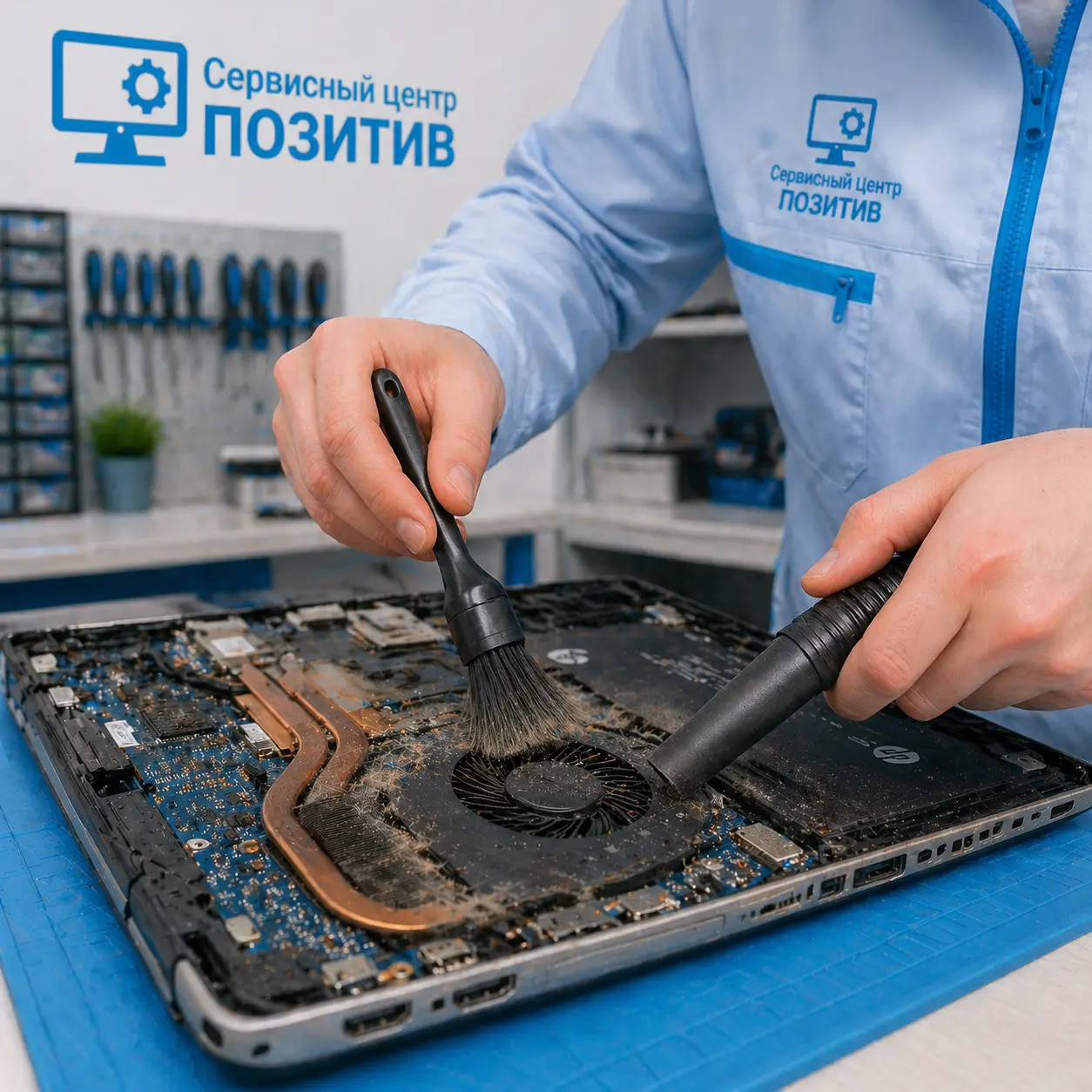 чистка ноутбука HP в Нижнем Новгороде