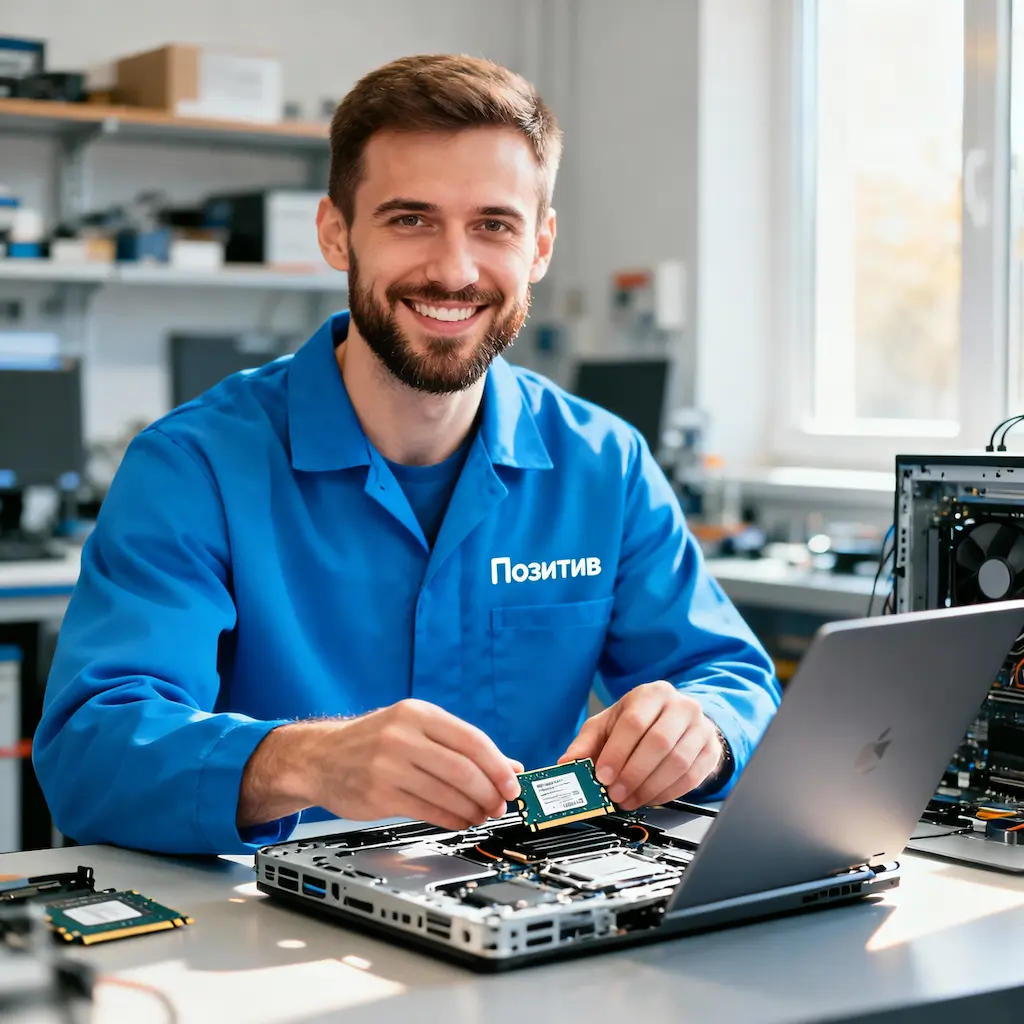 заменить HDD на SSD на ноутбуке в Нижнем Новгороде