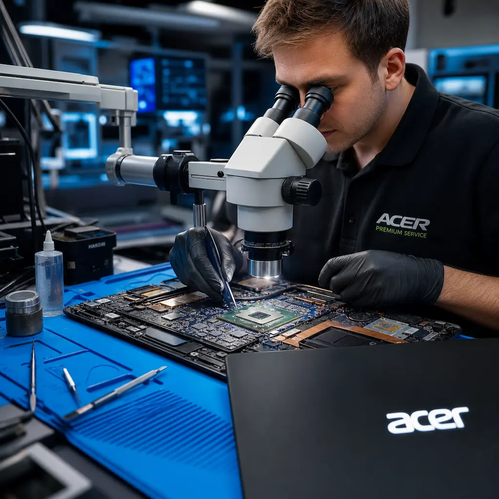 Замена видеокарты ноутбука Acer в Нижнем Новгороде