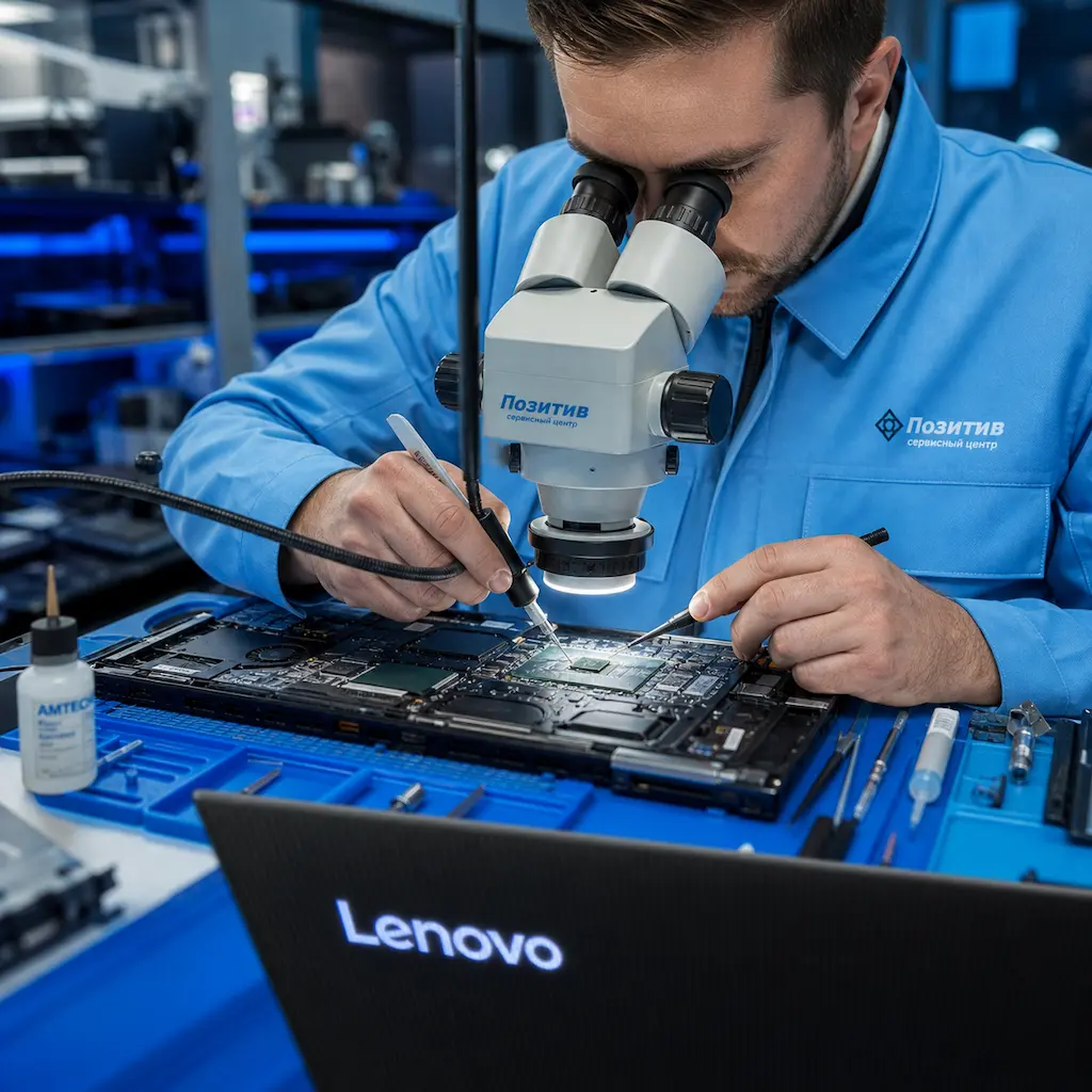Замена видеокарты ноутбука Lenovo в Нижнем Новгороде