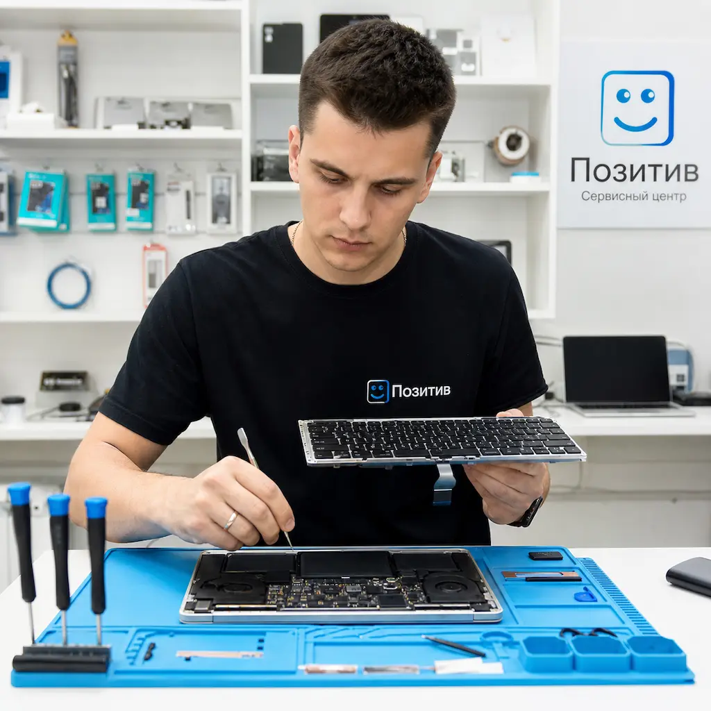 заменить клавиатуру на Apple Macbook в Нижнем Новгороде