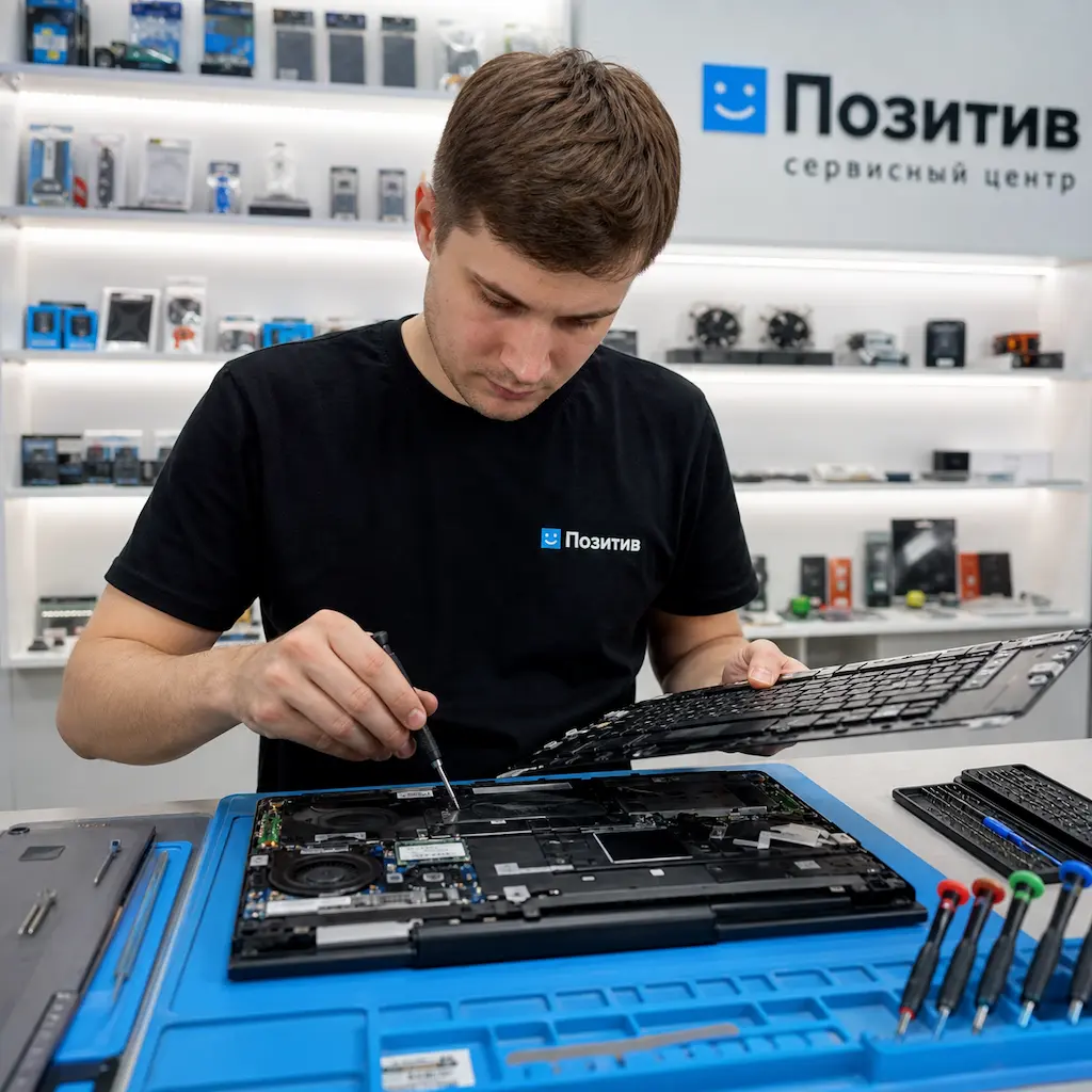 заменить клавиатуру на ноутбуке Samsung в Нижнем Новгороде