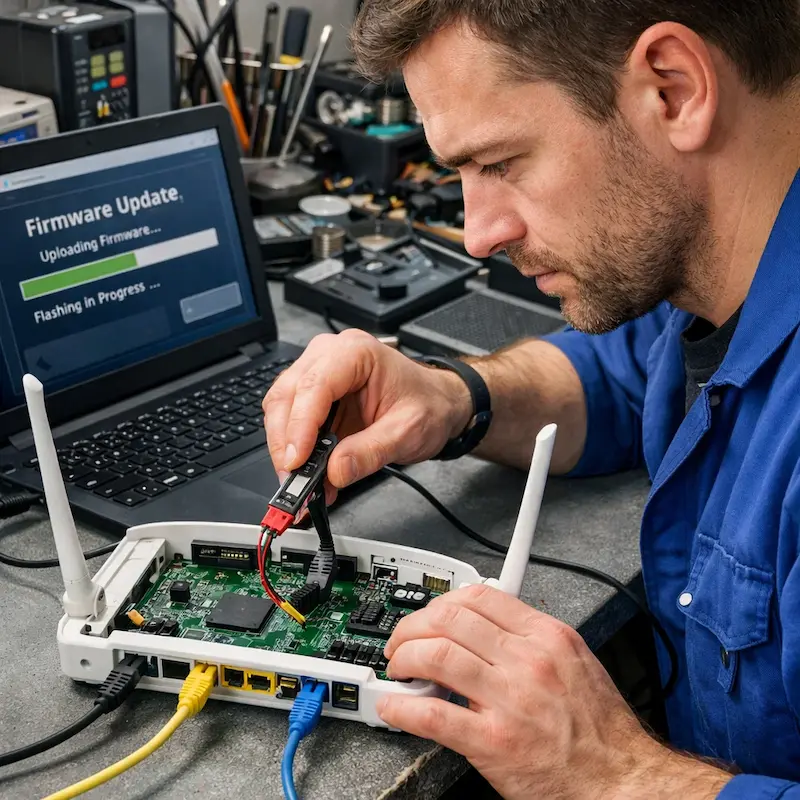 Обновление прошивки роутера в Нижнем Новгороде