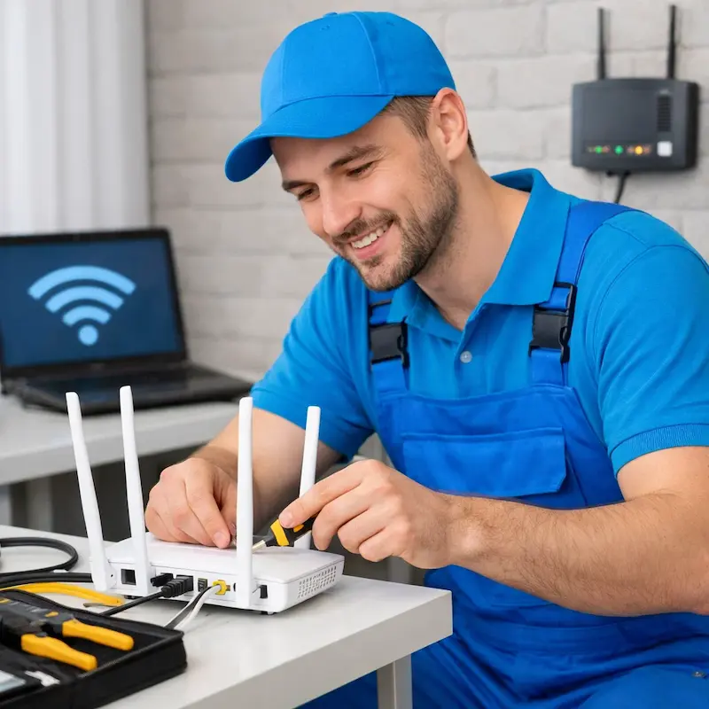 Настройка Wi - Fi в Нижнем Новгороде