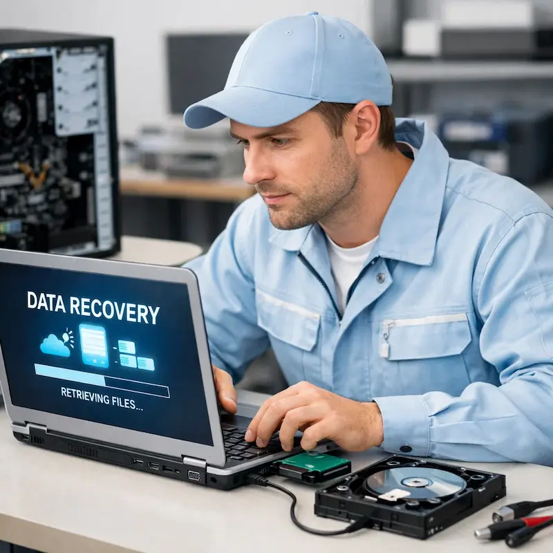 Восстановление данных и файлов в Нижнем Новгороде