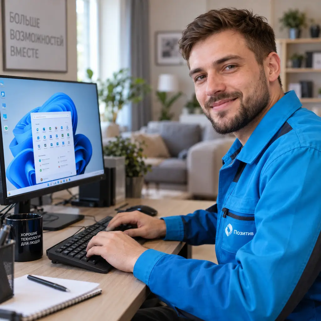 Настройка Windows в Нижнем Новгороде на дому
