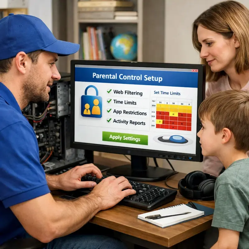 установка родительского контроля в Нижнем Новгороде