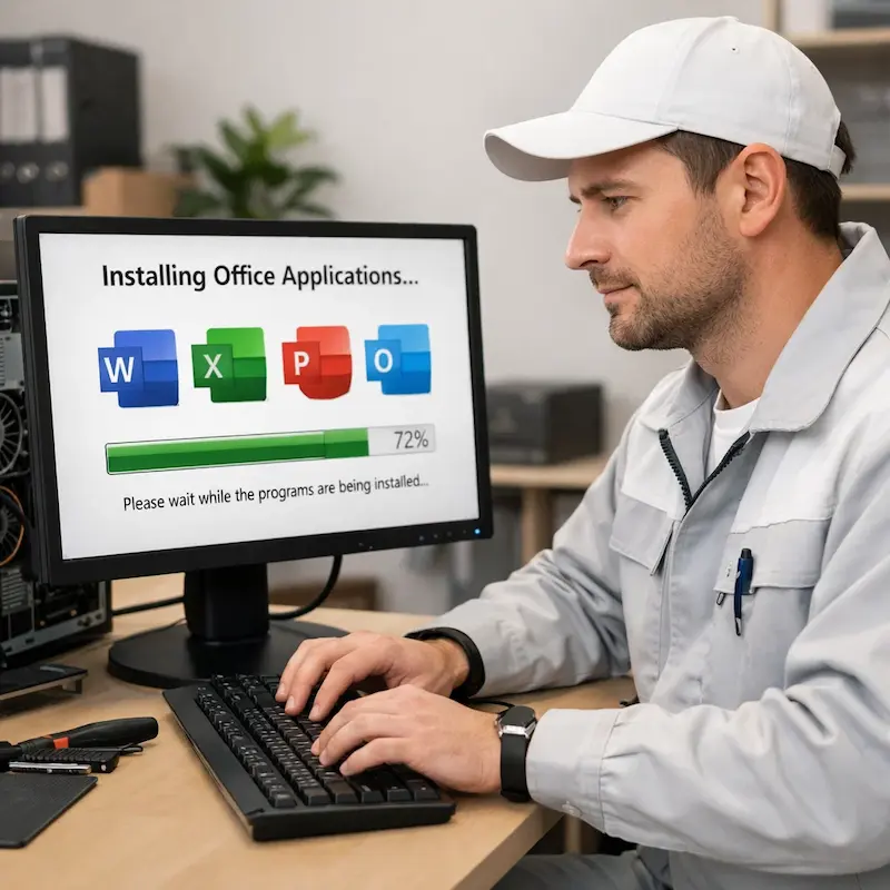 установка офисных программ на компьютер в Нижнем Новгороде