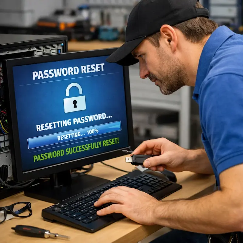 Сброс пароля от компьютера в Нижнем Новгороде