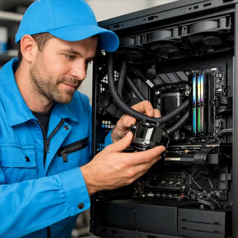 Установка СЖО на ПК в Нижнем Новгороде