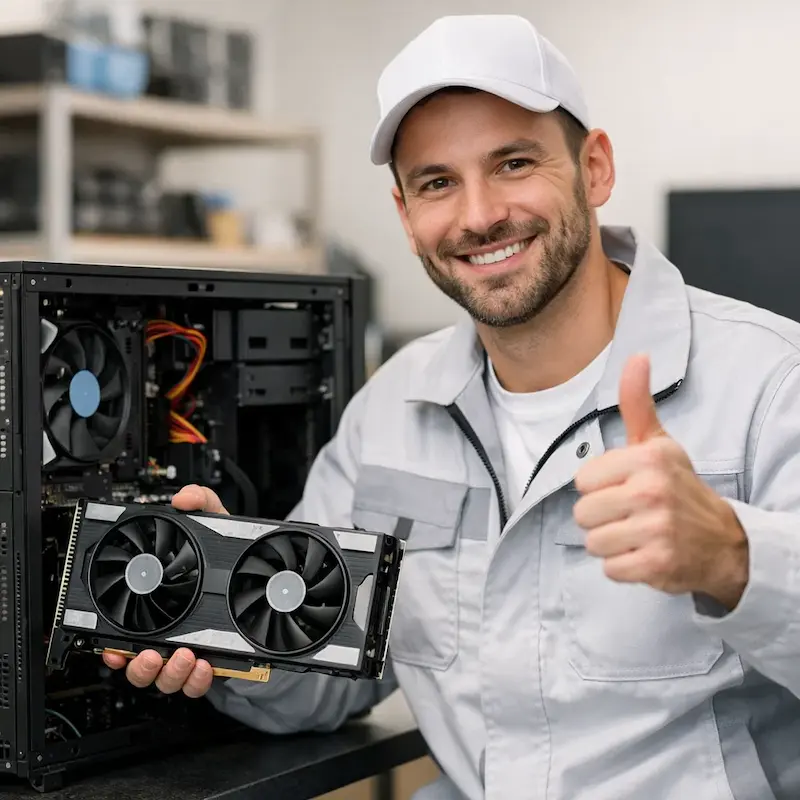 установка видеокарты на ПК в Нижнем Новгороде