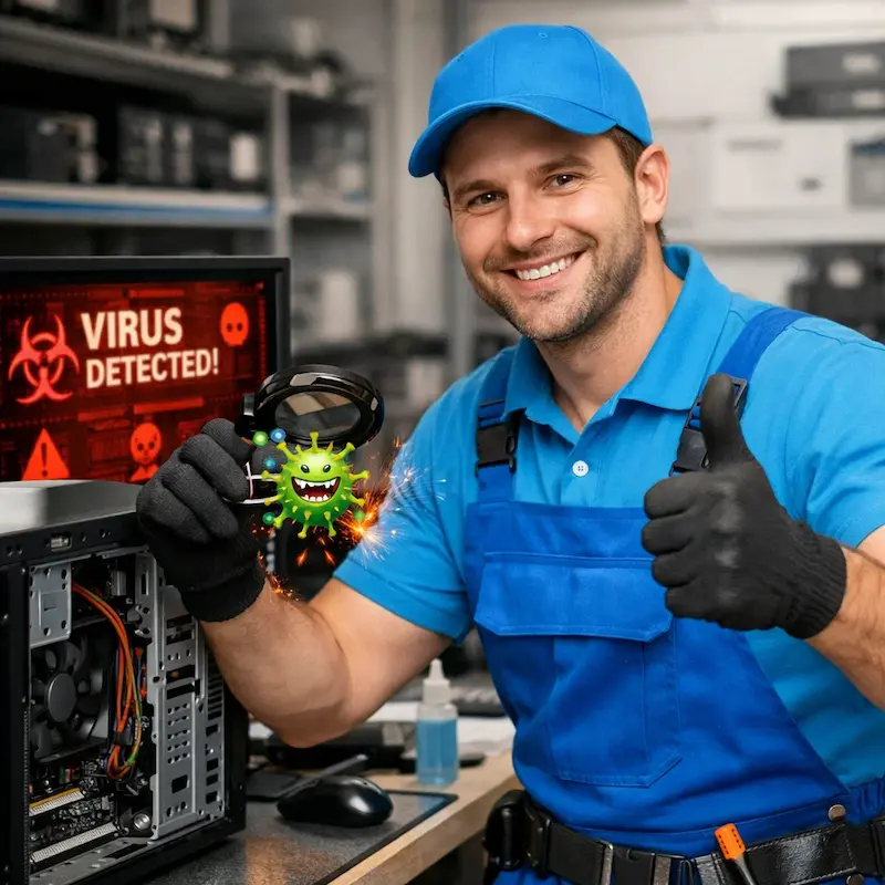 Удаление вирусов с компьютера в Нижнем Новгороде