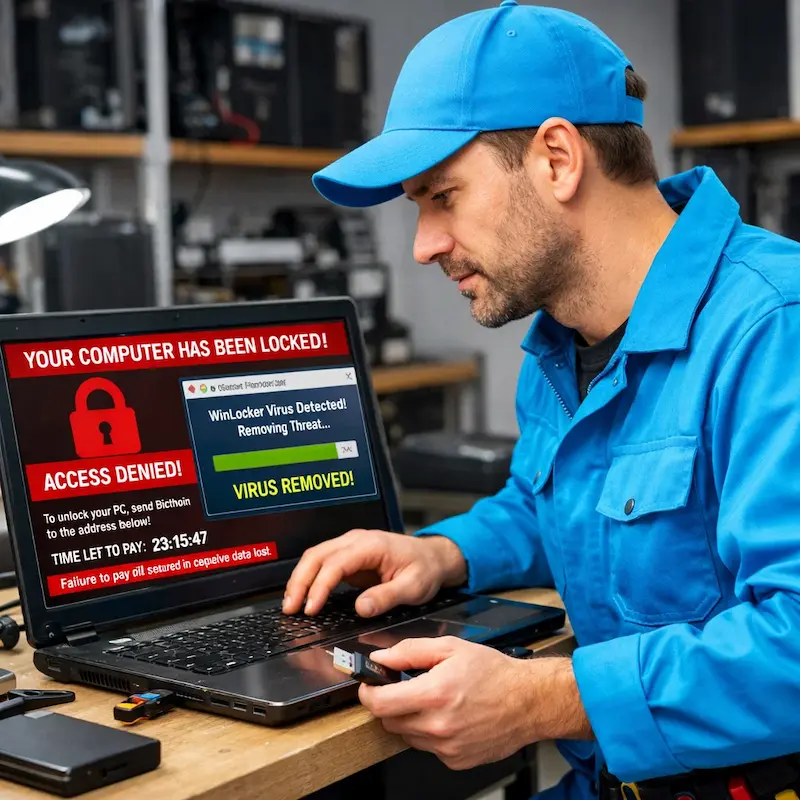 Поможем разблокировать компьютер и ноутбук в Нижнем Новгороде