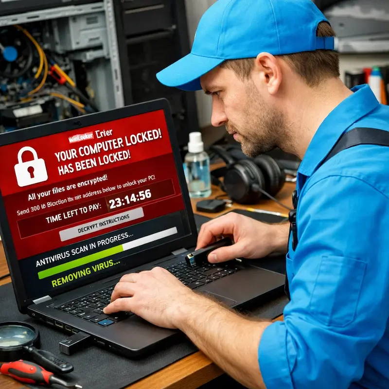 Удалить винлокер в Нижнем Новгороде